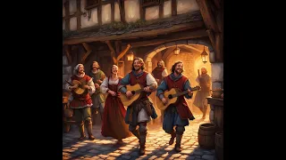 Medieval Composition - 'Day At The Tavern'