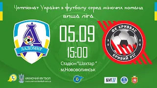 Чемпіонат України з футболу серед жіночих команд  Ладомир - Кривбас