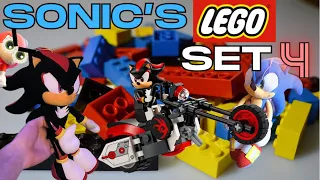 Sonic Plush: Sonic's Lego Set Part 4 "Lego Shadow" (Donnie Plush Productions)