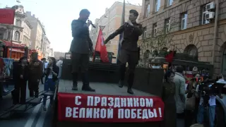 Бессмертный полк Санкт-Петербург 9 мая 2016