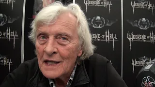 RUTGER HAUER exclusive interview @ Weekend Of Hell - BLADE RUNNER - HITCHER - spricht deutsch