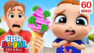 ¿Quieres Probar el Helado con Brócoli Bebé Juan? 🥦🍦 | Canciones Infantiles | Little Angel Español