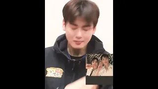 eunwoo reacting to moonbin's last live ): 🤧 #shortfeed #moonbin #eunwoo