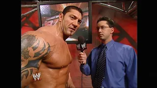 Batista Vs. Maven | RAW Oct 25, 2004