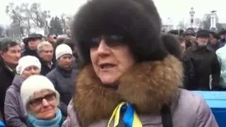 ТЕЗИС ТВ: Майдан в Запорожье 16 февраля 2014 года - Начало