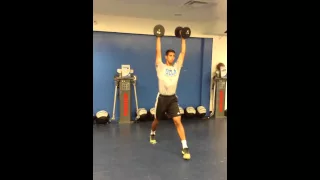 DB Split Jerk