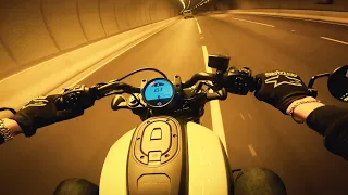 Pure sound: Harley-Davidson Sportster S urban ride | POV | INFO MOTO