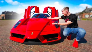 MAAK KENNIS MET DE ENZO FERRARI VAN €3 MILJOEN!! MIJN DROOM AUTO! #3147