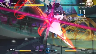 Under Night In-Birth 2 Sys:Celes Lobby Matches: drive0 (Enkidu) VS AveryChu (Wagner)