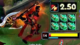 SPEAR OF SHOJIN DARIUS - 2000 TRUE DAMAGE (R) + CRAZY ATTACK SPEED !!