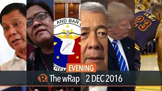Duterte phone call, De Lima to Aguirre, JBC submits names | Evening wRap