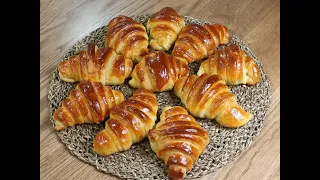 Croissants super fáciles!! ** Super easy croissants!!