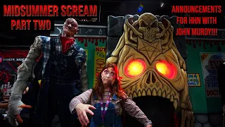 Midsummer Scream 2023 Part 2, Halloween Horror Nights, Women in the Haunt Community, Spooky Shopping