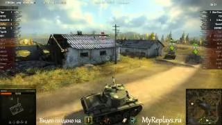 WOT: Малиновка - M24 Chaffee - 7 фрагов -