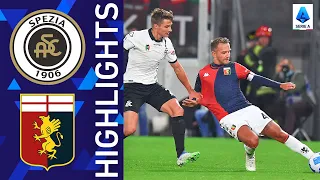 Spezia 1-1 Genoa | The Ligurian derby ends in a draw | Serie A 2021/22