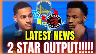 LAST MINUTE! BIG TRADE! TWO GREAT PLAYERS LEAVING THE WARRIORS! WARRIORS NEWS TODAY