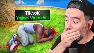 TIKTOK YALAN VIDEOLARI GERÇEK ÇIKTI MILYONER OLDUM - GTA 5 MODS