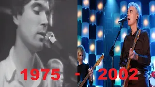 evolution of talking heads/david byrne playing psycho killer (1975-2002)