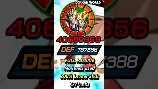 EZA LR Gohan & Goten MAX Full Passive