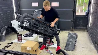 Обзор комплекта Ford Ranger into F-150 Raptor body kit. Что входит?