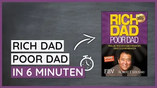 RICH DAD POOR DAD in 6 Minuten [Animierte Zusammenfassung] - By Robert Kiyosaki | NetCash