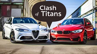 Alfa Romeo Giulia Quadrofoglio vs BMW M3