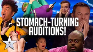 The most STOMACH-TURNING auditions of all time! | Britain's Got Talent