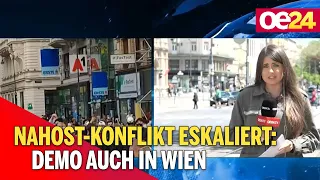 Nahost-Konflikt eskaliert: Demo auch in Wien