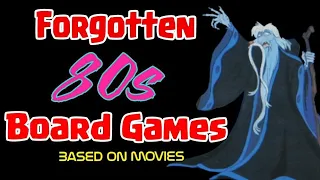 Forgotten 80s Board Games (based on movies) #1