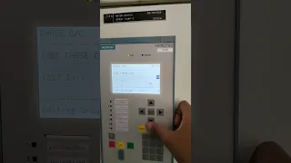 How to view settings in Siemens 7SJ66 Relay? #electrical #relay #siemens