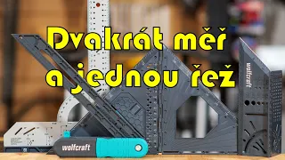 Jak měřit a přenášet délky a úhly pomocí přípravků Wolfcraft