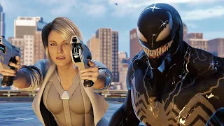 Marvel's Spider-man:  Venom ,Silver Sable And hammerhead 4K HD