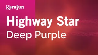 Highway Star - Deep Purple | Karaoke Version | KaraFun