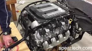 Speartech LT4 8L90 Supercharged Test Run with Dakota Digital Gauges