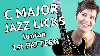 C Major Jazz Guitar Licks - Start Jazz Soloing with these Licks!