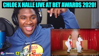 Reacting To Chloe X Halle Virtual Performance Of “Forgive Me” & “Do It” | BET Awards 20