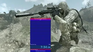 Call of Duty Modern Warfare 3 Speedrun 7:34 Mind the Gap