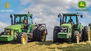 Kukorica Silózás [2022] Claas Jaguar 850 2x John Deere 8200,7R [Corn Silage]