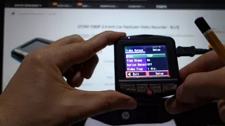 Видеорегистратор CAR DVR (GT300 подделка)GeneralPlus. Обзор меню.
