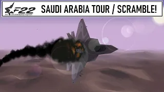 F-22 Air Dominance Fighter / Saudi Arabia Tour / Scramble!