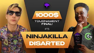 FT3 NinjaKilla vs Disarted in 1000$ tournament final!