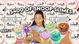 $400 Snoop Slimes Review: are they ACTUALLY worth the hype?! Part 1