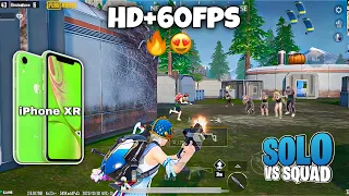 iPhone XR HD+60FPS 🔥 IOS 17 New Update ✅ Pubg Test,❤️ Livik Gameplay 😍