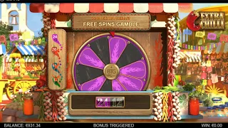 Extra Chilli Slot By Big Time Gaming - 24 Spins Mega Big Win