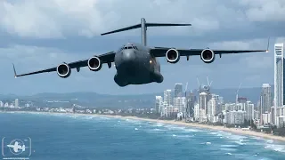 Air to Air with a RAAF C-17A Globemaster!