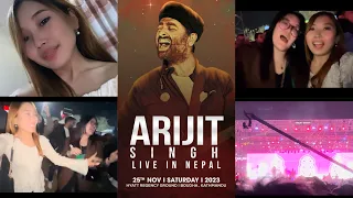 Arijit Singh live in Nepal!! What an Experience! ✨✨ #arijitsingh #arjitsinghfans #arijitsinghlive