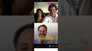 Camila Cabello, Shawn Mendes y Jeff Warren // Live IG