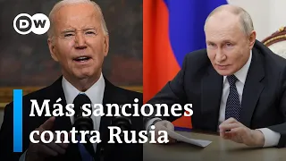 Joe Biden anuncia nueva ronda de medidas contra Rusia