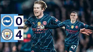 Brighton  0 - 4  Manchester City | All Goals HIGHLIGHTS | Premier League 2023/2024