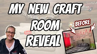 NEW CRAFTROOM REVEAL | BEFORE and AFTER